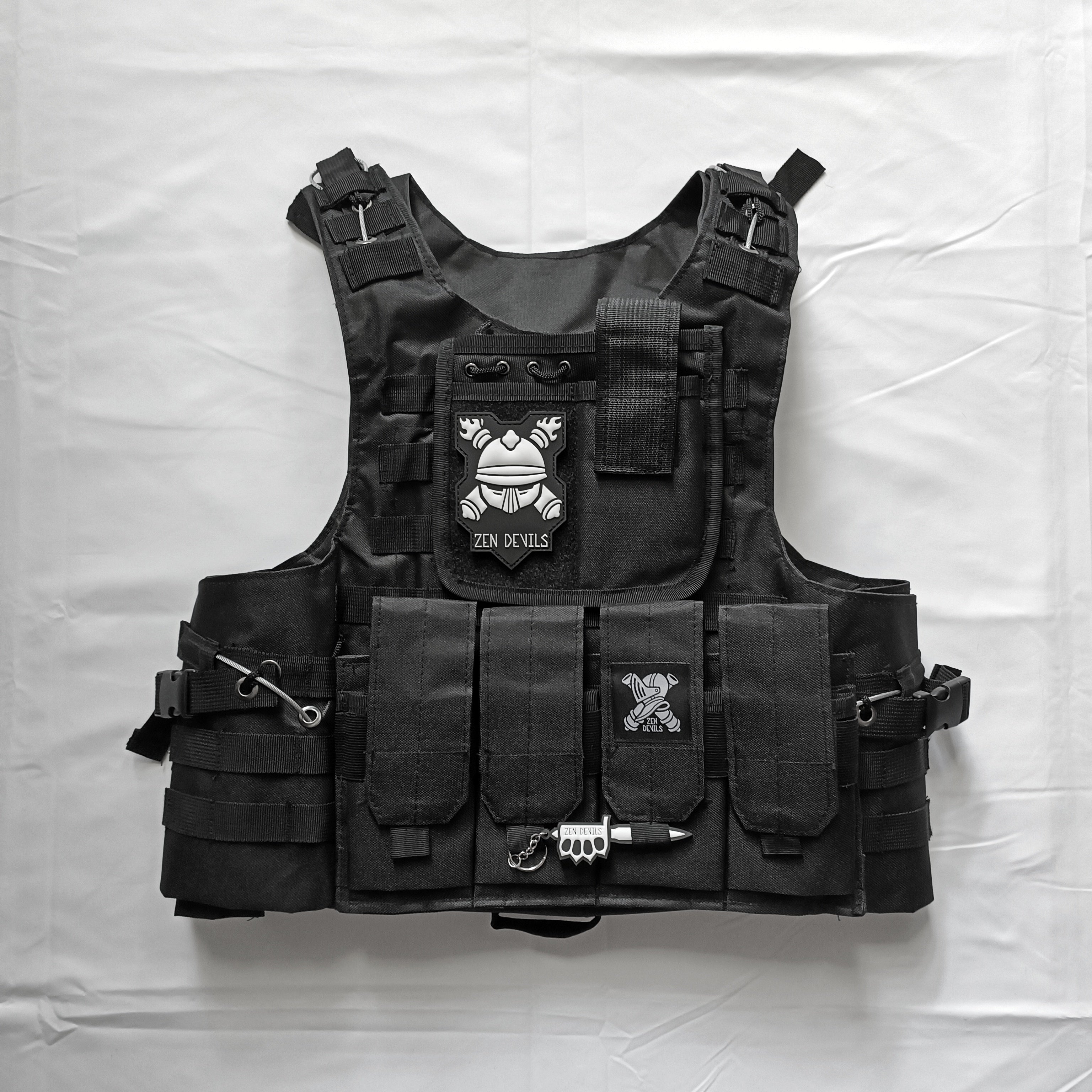 The Trench Tactical Vest [black] – Zen Devils