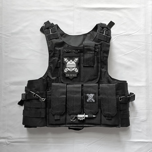 The Trench Tactical Vest  [black]