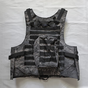 The Trench Tactical Vest  [black python]