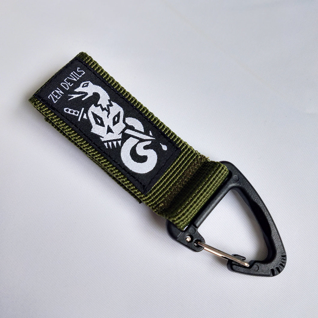 The Death Tactical Molle Keychain (army green)