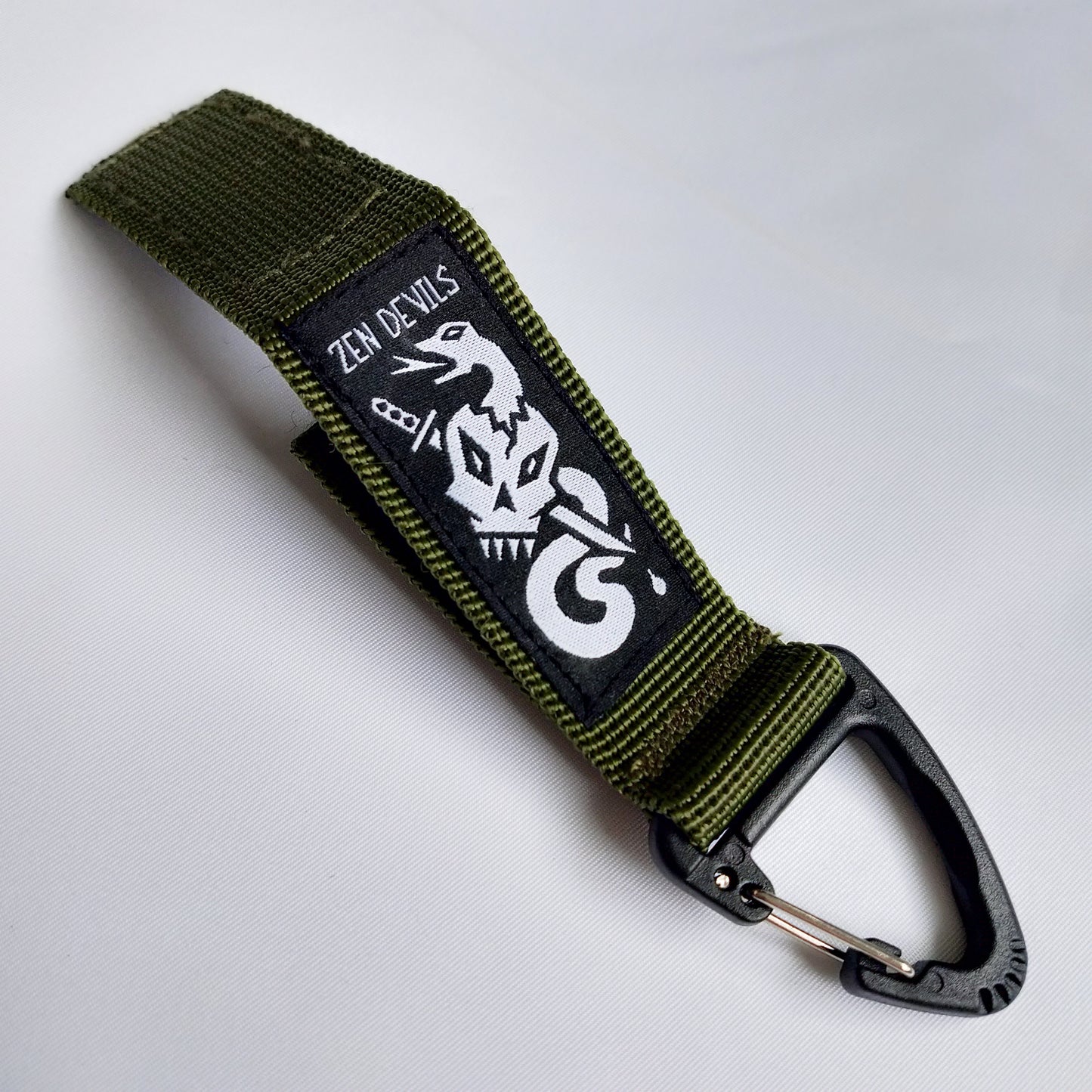 The Death Tactical Molle Keychain (army green)