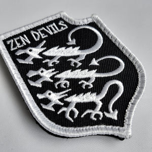 The Dragon Trio Shield Velcro Patch