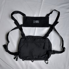 Load image into Gallery viewer, The Warcore Samurai Tactical Chest Bag (black keychain)