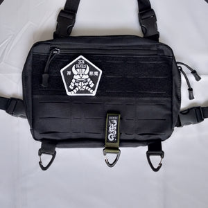 The Warcore Samurai Tactical Chest Bag (army green keychain)