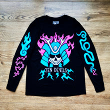 Load image into Gallery viewer, The Neon Samurai Long Sleeves T-shirt