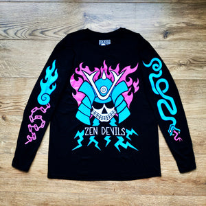 The Neon Samurai Long Sleeves T-shirt