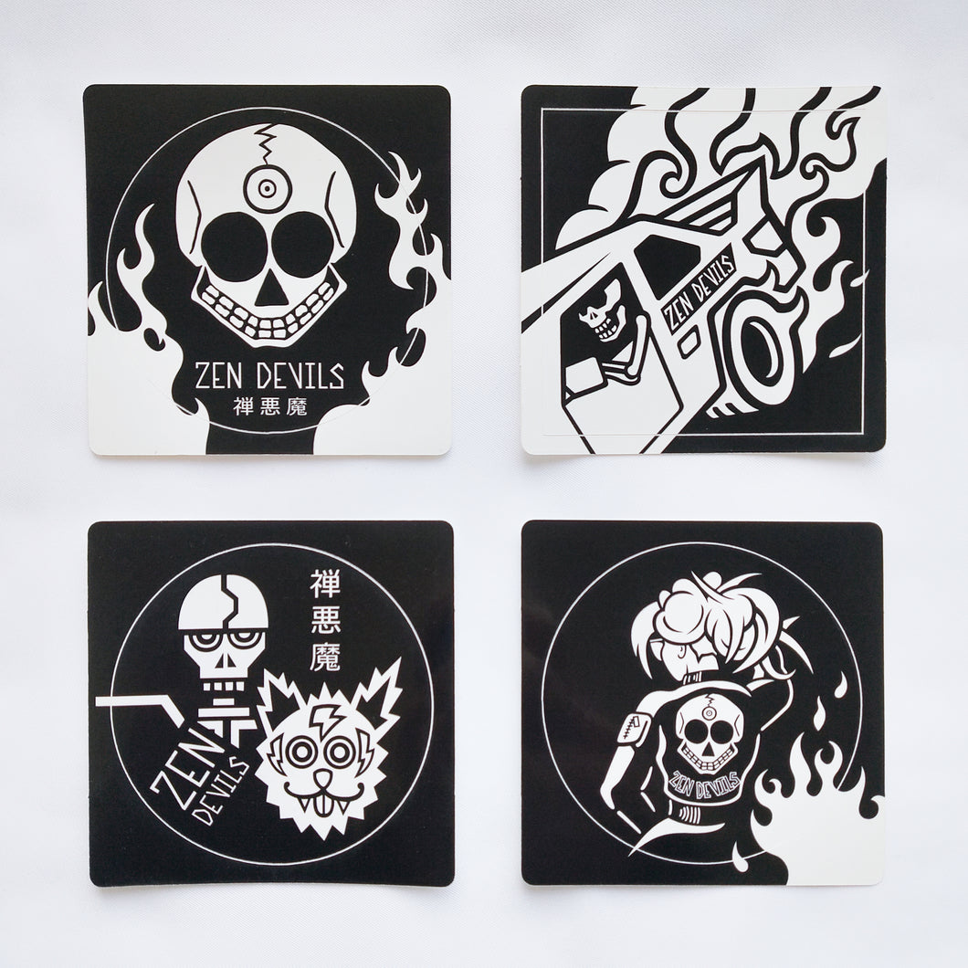 The Zen Devils Sticker Pack