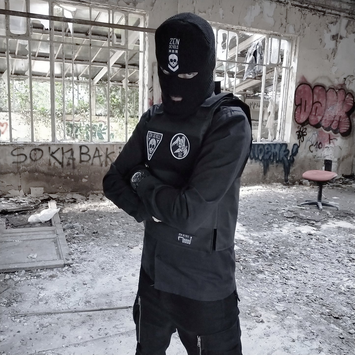 The Ninja Girl Velcro Patch