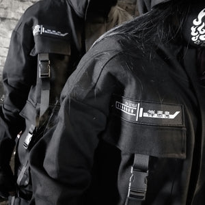 The Black Mass Hooded Tech Jacket