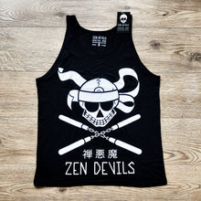 Load image into Gallery viewer, The Nunchucks Ninja Skull Tank Top