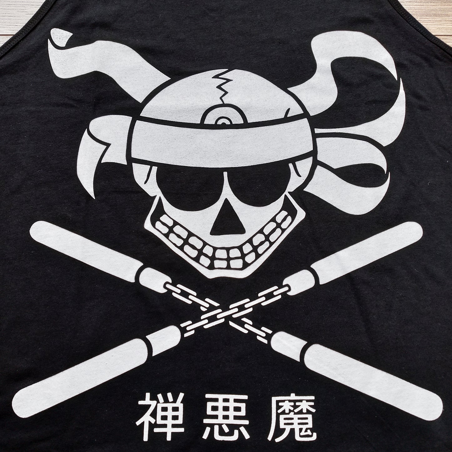 The Nunchucks Ninja Skull Tank Top