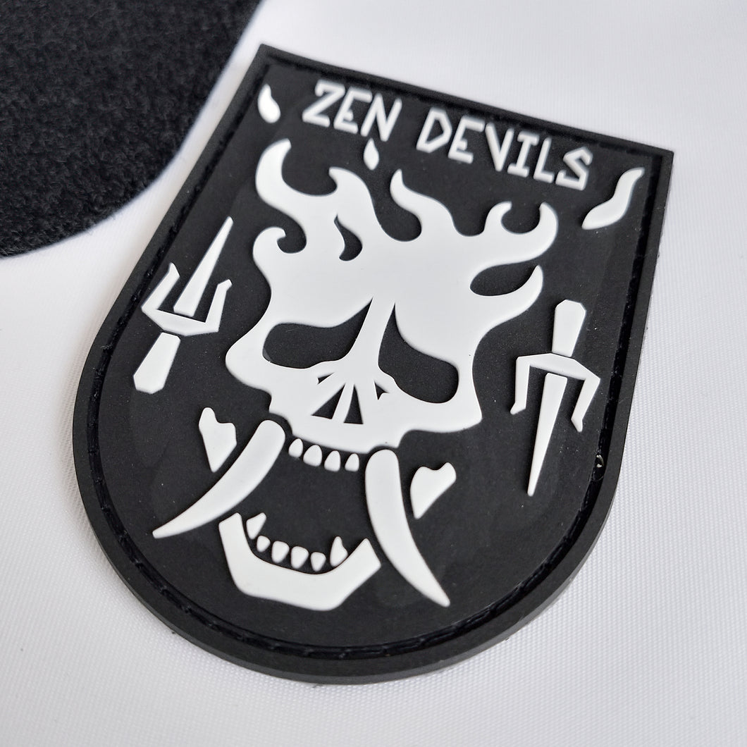 The Ghost Warrior Glow-in-the-Dark Velcro Patch