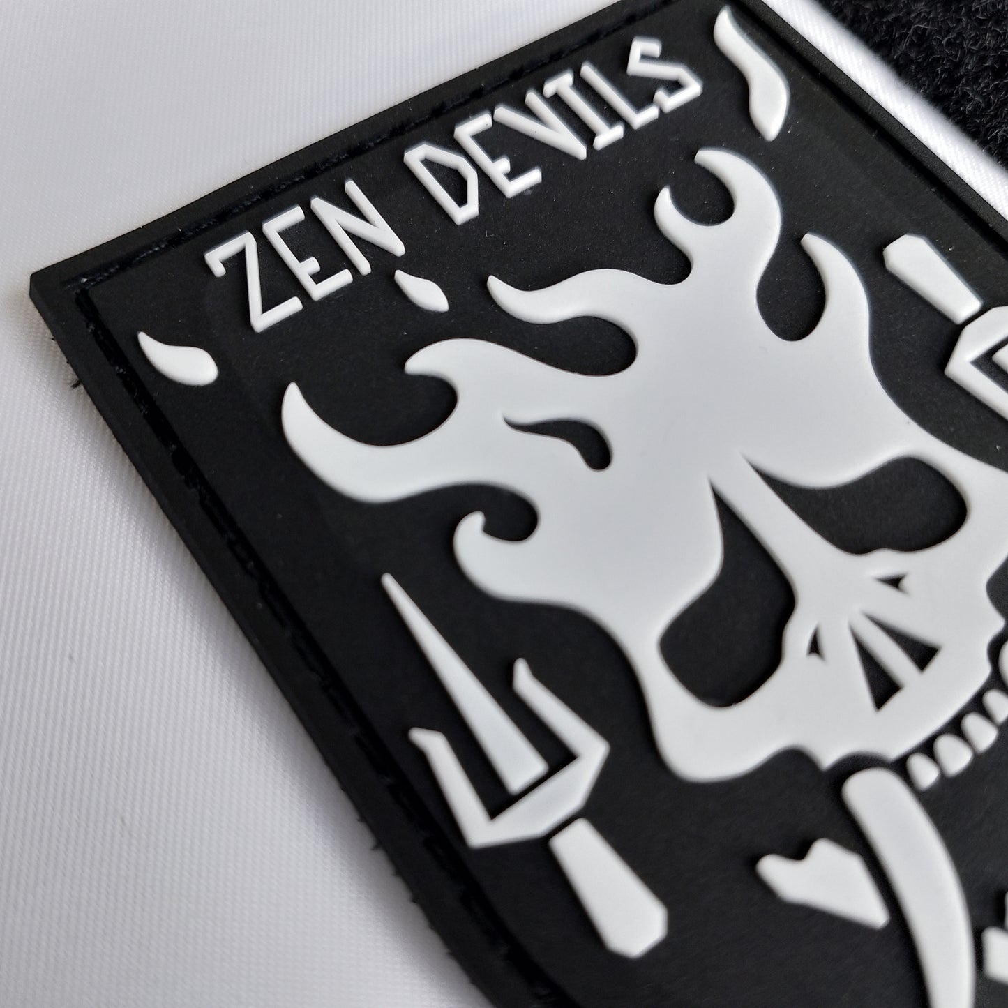 The Ghost Warrior Glow-in-the-Dark Velcro Patch