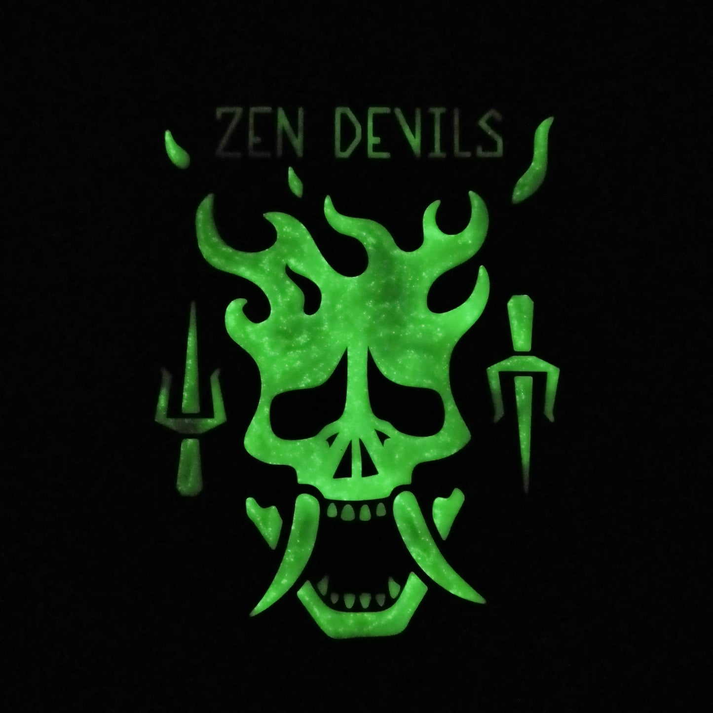 The Ghost Warrior Glow-in-the-Dark Velcro Patch