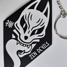 Load image into Gallery viewer, The Kitsune Glow-in-the-Dark Keychain