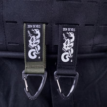 Load image into Gallery viewer, The Death Tactical Molle Keychain (black)