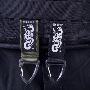 The Death Tactical Molle Keychain (army green)