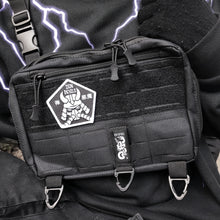 Load image into Gallery viewer, The Warcore Samurai Tactical Chest Bag (black keychain)