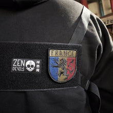 Load image into Gallery viewer, The Subdued France Lion Shield Velcro Patch